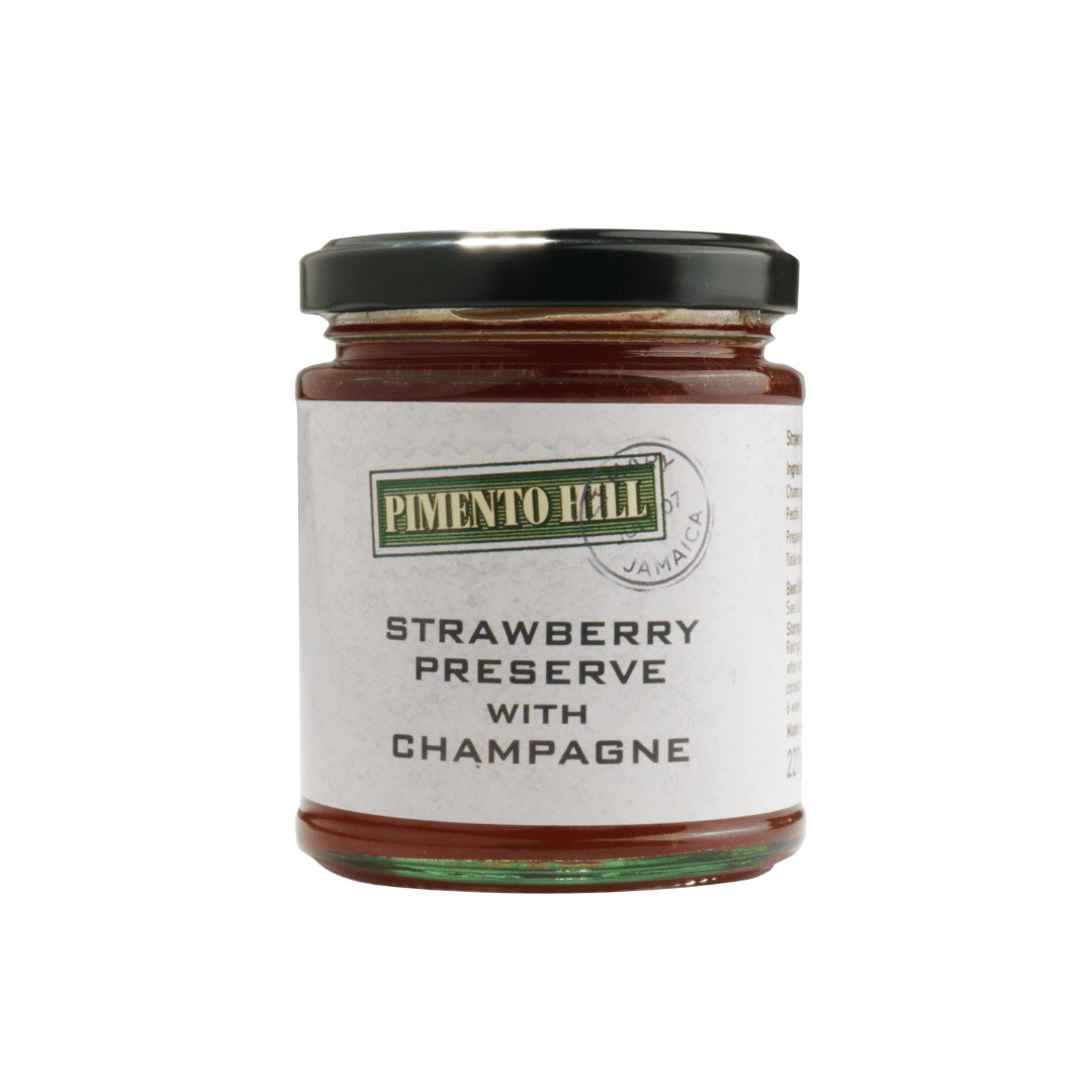 Strawberry Preserve With Champagne