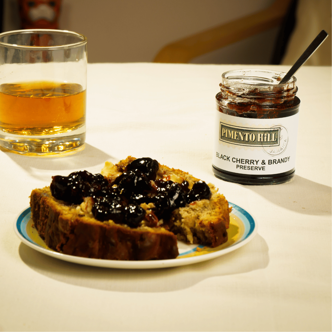 Black Cherry and Brandy Preserve